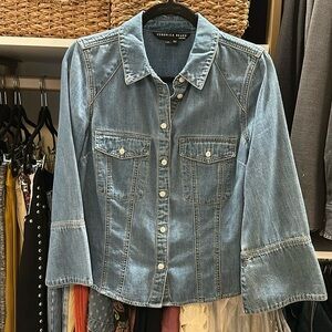 Veronica Beard Tivi Denim Shirt